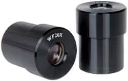 SPI - 20x Magnification, Microscope Eyepiece (Pair) - Use with SPI 12-504-7 Deluxe Stereo Zoom Microscope - USA Tool & Supply