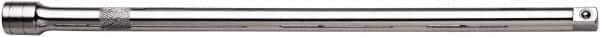 SK - 1/2" Drive Standard Socket Extension - 20" OAL, Chrome Finish - USA Tool & Supply