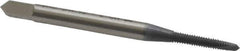 OSG - #2-56 UNC, 2 Flute, elektraLUBE Finish, High Speed Steel Spiral Point Tap - Plug Chamfer, Right Hand Thread, 1-3/4" OAL, 7/16" Thread Length, Series 105 - Exact Industrial Supply