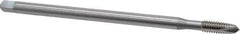 OSG - 5/16-18 UNC 2 Flute H3 Bright Finish High Speed Steel Spiral Point Extension Tap - Plug Chamfer, 6" OAL, 1-1/8" Thread Length, 3B Class of Fit - Exact Industrial Supply