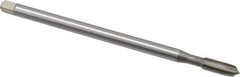 OSG - 5/16-24 UNF 2 Flute H3 Bright Finish High Speed Steel Spiral Point Extension Tap - Plug Chamfer, 6" OAL, 1-1/8" Thread Length, 3B Class of Fit - USA Tool & Supply
