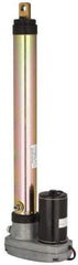 Thomson Industries - 12" Stroke Len, 30% Duty Cycle, 12 Volt, Performance PakLinear Electromechanical Actuator - DC Input, 1.1" per Second, 750 Lb Capacity - USA Tool & Supply