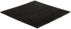 Made in USA - 12" Long, 12" Wide, 1/4" Thick, Neoprene Rubber Foam Sheet - 65 to 75 Durometer, Black, -20 to 180°F, 1,000 psi Tensile Strength, Plain Backing, Stock Length - USA Tool & Supply
