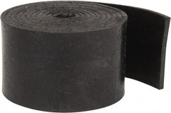 Made in USA - 1/8" Thick x 2" Wide x 60" Long, Buna-N Rubber Strip - Stock Length, 70 Shore A Durometer, 800 to 1,000 psi Tensile Strength, -20 to 170°F, Black - USA Tool & Supply