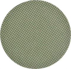 Norton - 5" Diam, 60 Grit Diamond Adhesive PSA Disc - Coarse Grade, Green, Cloth Backing, Flexible - USA Tool & Supply