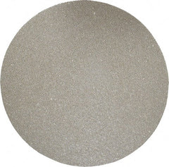 Norton - 5" Diam, 120 Grit Diamond Adhesive PSA Disc - Medium Grade, Black, Cloth Backing, Flexible - USA Tool & Supply
