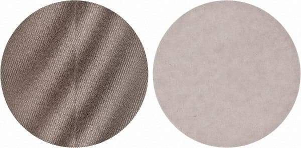 Norton - 5" Diam, 200 Grit Diamond Adhesive PSA Disc - Fine Grade, Red, Cloth Backing, Flexible - USA Tool & Supply