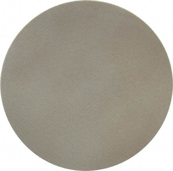 Norton - 5" Diam, 400 Grit Diamond Adhesive PSA Disc - Super Fine Grade, Yellow, Cloth Backing, Flexible - USA Tool & Supply