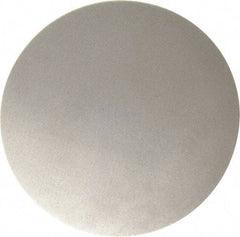 Norton - 6" Diam, 400 Grit Diamond Adhesive PSA Disc - Super Fine Grade, Yellow, Cloth Backing, Flexible - USA Tool & Supply