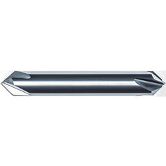 ‎1/4X2-1/2L 4FL 100 DEG DE CHAMF MIL - Exact Industrial Supply