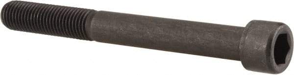 Value Collection - 7/8-9 UNC Hex Socket Drive, Socket Cap Screw - Alloy Steel, Black Oxide Finish, Partially Threaded, 8" Length Under Head - USA Tool & Supply
