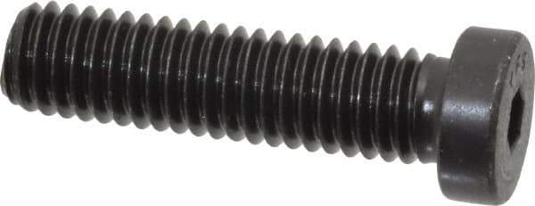 Value Collection - 3/8-16 UNC Hex Socket Drive, Low Socket Cap Screw - Alloy Steel, Black Oxide Finish, Fully Threaded, 1-1/2" Length Under Head - USA Tool & Supply