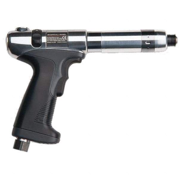 Ingersoll-Rand - 1/4" Bit Holder, 1,000 RPM, Pistol Grip Handle Air Screwdriver - 2.7 to 9.7 In/Lb Torque, 4 CFM - USA Tool & Supply