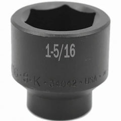 SK - Impact Socket - 1/2"DR 1-5/16" IMPACT SOCKET - USA Tool & Supply