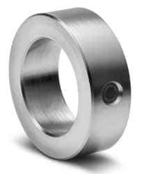 Climax Metal Products - 1-9/16" Bore, Steel, Set Screw Shaft Collar - 2-1/2" Outside Diam, 13/16" Wide - USA Tool & Supply