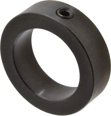 Climax Metal Products - 2-1/4" Bore, Steel, Set Screw Shaft Collar - 3-1/4" Outside Diam, 15/16" Wide - USA Tool & Supply