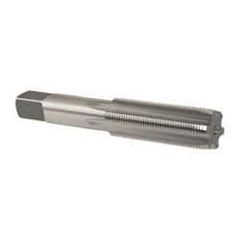 OSG - 3/4-20 UNEF 6 Flute Bright Finish High Speed Steel Straight Flute Standard Hand Tap - Plug, Right Hand Thread, 4-1/4" OAL, 2" Thread Length, H3 Limit, Oversize - Exact Industrial Supply