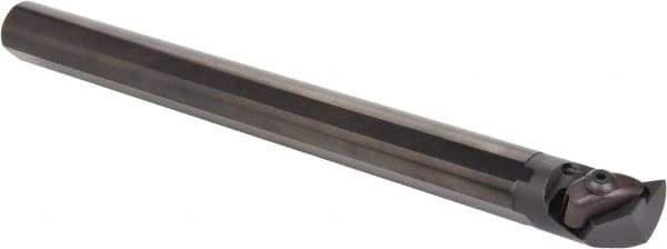 Kennametal - 1.3" Min Bore Diam, 12" OAL, 1" Shank Diam, A-DDUN-KC Indexable Boring Bar - DN.. Insert, Clamp Holding Method - USA Tool & Supply
