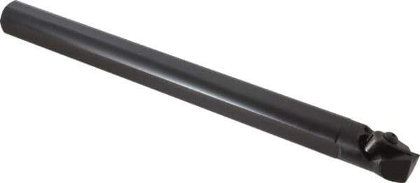 Kennametal - 1.2" Min Bore Diam, 12" OAL, 1" Shank Diam, A-DCFN-KC Indexable Boring Bar - CN.. Insert, Clamp Holding Method - USA Tool & Supply