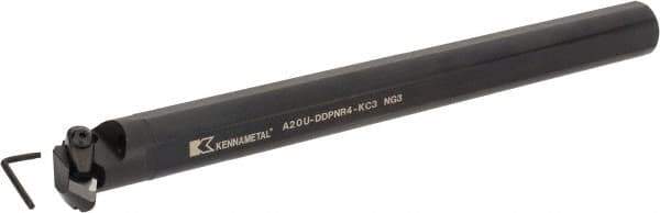 Kennametal - 1.705" Min Bore Diam, 14" OAL, 1-1/4" Shank Diam, A-DDPN-KC Indexable Boring Bar - DN.. Insert, Clamp Holding Method - USA Tool & Supply