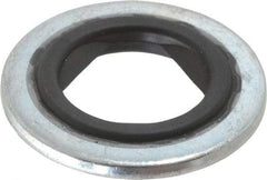 Parker - 1-3/8" OD, 0.109" Thick, Fastener Seal - -30 to 225°F, 3/4 Pipe Thread, - USA Tool & Supply