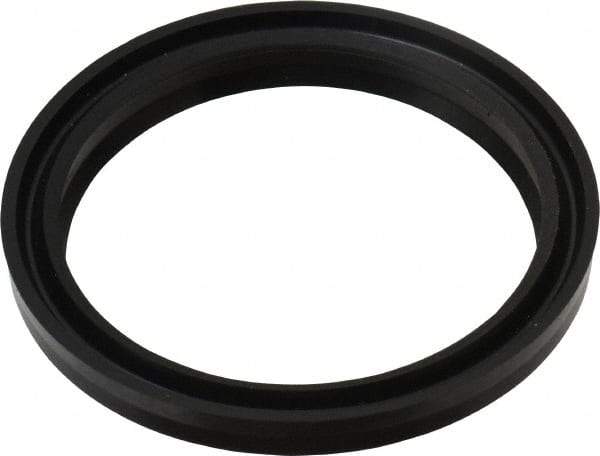 Parker - 3" ID x 3-1/2" OD, 1/4" Thick, Polypak Seal - -20 to 250°F, 3/8 Pipe Thread, - USA Tool & Supply