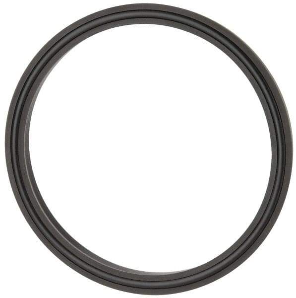 Parker - 3-3/4" ID x 4-1/4" OD, 1/4" Thick, Polypak Seal - -20 to 250°F, 3/8 Pipe Thread, - USA Tool & Supply