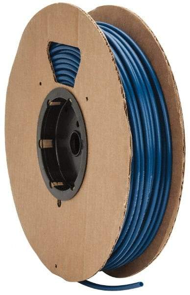 Parker - 0.18" ID x 1/4" OD, 1/32" Wall Thickness, 250' Long, Nylon Tube - Blue, 250 Max psi, -65 to 200°F - USA Tool & Supply