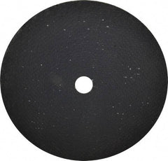 Norton - 6" 36 Grit Aluminum Oxide Cutoff Wheel - 1/16" Thick, 5/8" Arbor, 10,185 Max RPM, Use with Circular Saws - USA Tool & Supply