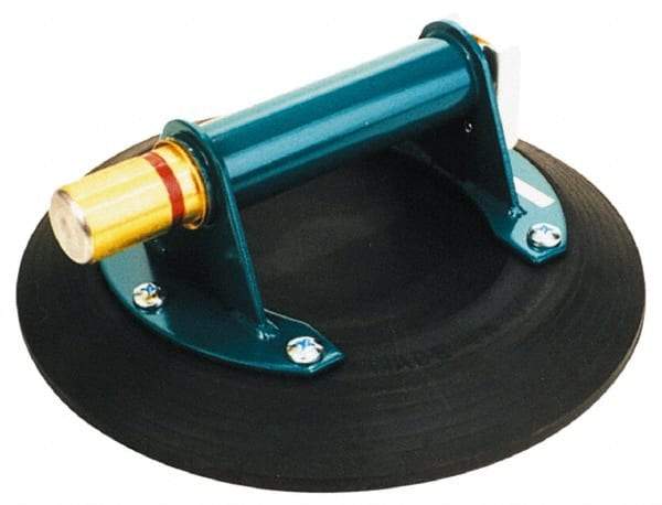 Woods Power-Grip - 150 Lb. Capacity Industrial Pump Vacuum Cup - Metal Handle and 9 Inch Diameter - USA Tool & Supply