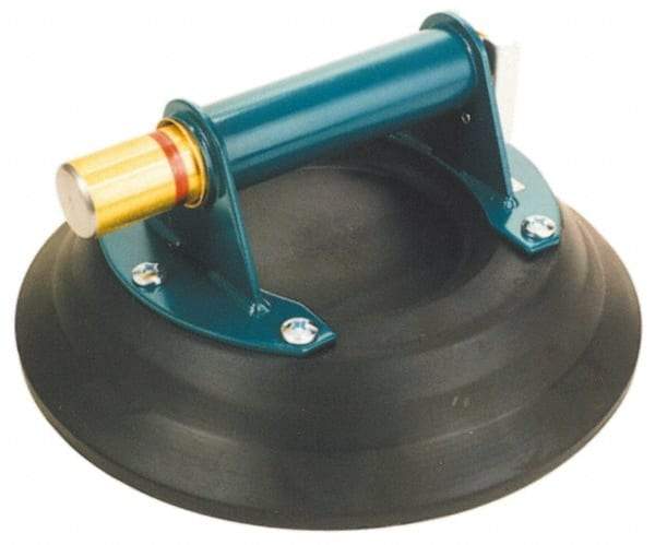 Woods Power-Grip - 175 Lb. Capacity Industrial Pump Vacuum Cup - Metal Handle and 10 Inch Diameter - USA Tool & Supply