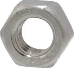 Value Collection - M5x0.80 Metric Coarse Stainless Steel Right Hand Hex Nut - 8mm Across Flats, 4mm High, Uncoated - USA Tool & Supply