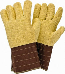 Jomac Products - Size XL Wool Lined Kevlar Heat Resistant Glove - 13" OAL, Gauntlet Cuff - USA Tool & Supply