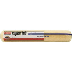 Wooster Brush - 3/4" Nap, 18" Wide Paint Roller - Semi-Rough to Rough Texture, Synthetic Knit - USA Tool & Supply