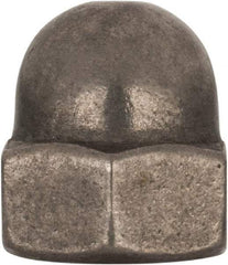 Value Collection - M12x1.75 Metric Coarse, 19mm Width Across Flats, Uncoated, Stainless Steel Acorn Nut - 22mm Overall Height, Austenitic A4, DIN 1587 - USA Tool & Supply