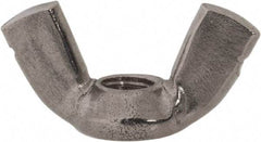 Value Collection - M4x0.70 Metric Coarse, Stainless Steel Standard Wing Nut - Grade 316, Austenitic Grade A4, 17.6mm Wing Span, 8.6mm Wing Span - USA Tool & Supply