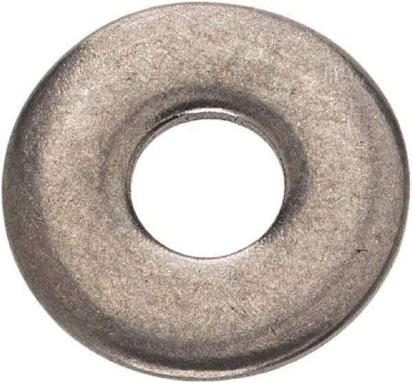 Value Collection - M3 Screw, Grade 18-8 Stainless Steel Fender Flat Washer - 3.2mm ID x 9mm OD, Plain Finish - USA Tool & Supply