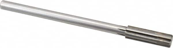 Made in USA - 0.592" Carbide-Tipped 6 Flute Chucking Reamer - USA Tool & Supply