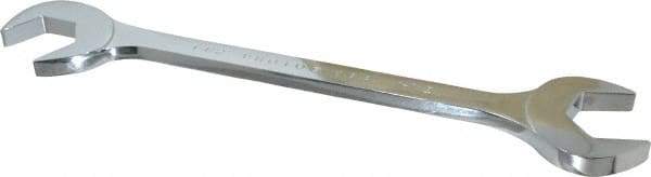 Proto - 1-1/2" Standard Open End Wrench - 14-1/2" OAL, Double End, Chrome Finish, 15° & 60° Head Angle - USA Tool & Supply