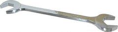 Proto - 1-1/2" Standard Open End Wrench - 14-1/2" OAL, Double End, Chrome Finish, 15° & 60° Head Angle - USA Tool & Supply