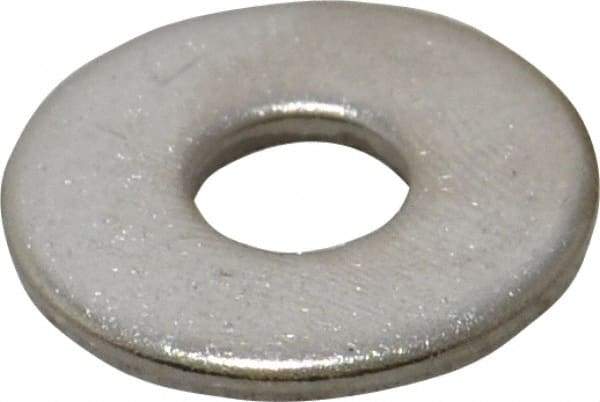Value Collection - M8 Screw, Grade 18-8 Stainless Steel Fender Flat Washer - 8.4mm ID x 24mm OD, Plain Finish - USA Tool & Supply