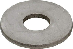 Value Collection - M10 Screw, Grade 18-8 Stainless Steel Fender Flat Washer - 10.5mm ID x 30mm OD, Plain Finish - USA Tool & Supply