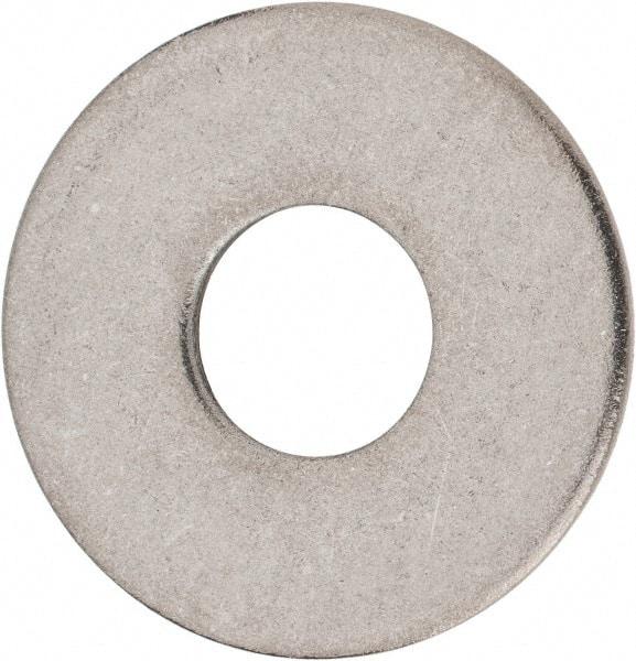Value Collection - M20 Screw, Grade 18-8 Stainless Steel Fender Flat Washer - 22mm ID x 60mm OD, Plain Finish - USA Tool & Supply