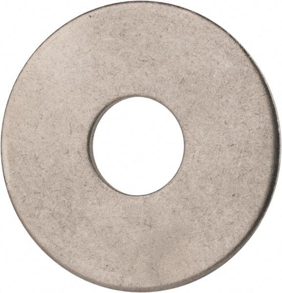 Value Collection - M14 Screw, Grade 18-8 Stainless Steel Fender Flat Washer - 15mm ID x 45mm OD, 2.5mm Thick, Plain Finish - USA Tool & Supply