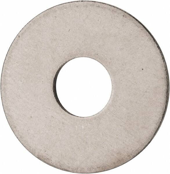 Value Collection - M16 Screw, Grade 18-8 Stainless Steel Fender Flat Washer - 17mm ID x 50mm OD, 3mm Thick, Plain Finish - USA Tool & Supply