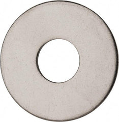 Value Collection - M20 Screw, Grade 18-8 Stainless Steel Fender Flat Washer - 21mm ID x 60mm OD, 3mm Thick, Plain Finish - USA Tool & Supply
