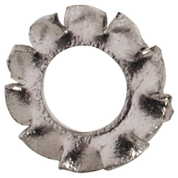 Value Collection - M2 Screw, 2.2mm ID, Stainless Steel External Tooth Lock Washer - 4.5mm OD, Uncoated, Grade 18-8 & Austenitic A2 - USA Tool & Supply