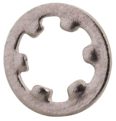 Value Collection - M2 Screw, 2.2mm ID, Stainless Steel Internal Tooth Lock Washer - 4.5mm OD, Uncoated, Grade 18-8 & Austenitic A2 - USA Tool & Supply