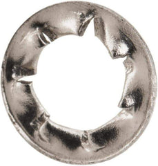 Value Collection - M3 Screw, 3.2mm ID, Stainless Steel Internal Tooth Lock Washer - 6mm OD, Uncoated, Grade 18-8 & Austenitic A2 - USA Tool & Supply