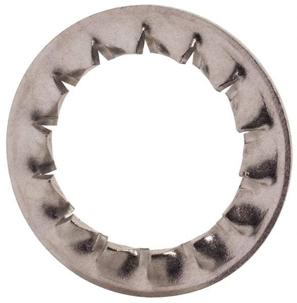 Value Collection - M16 Screw, 17mm ID, Stainless Steel Internal Tooth Lock Washer - 26mm OD, Uncoated, Grade 18-8 & Austenitic A2 - USA Tool & Supply